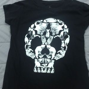Lootcrate Skull Kitten T-shirt